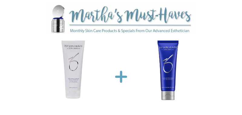Martha's Must Have Items - ZO Getting Skin Ready Products.